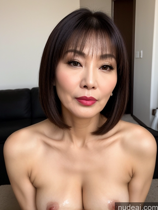 related ai porn images free for Milf Beautiful Lipstick Bobcut 50s Chinese Cumshot Pouting Lips Sexy Face