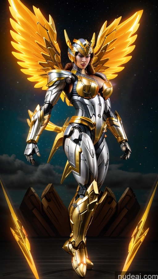 related ai porn images free for Bodybuilder Perfect Boobs Has Wings Powering Up SSS: A-Mecha Musume A素体机娘 Power Rangers