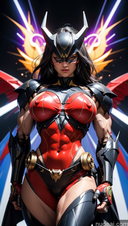 related ai porn images free for Bodybuilder Perfect Boobs SSS: A-Mecha Musume A素体机娘 Powering Up Batwoman Muscular Abs