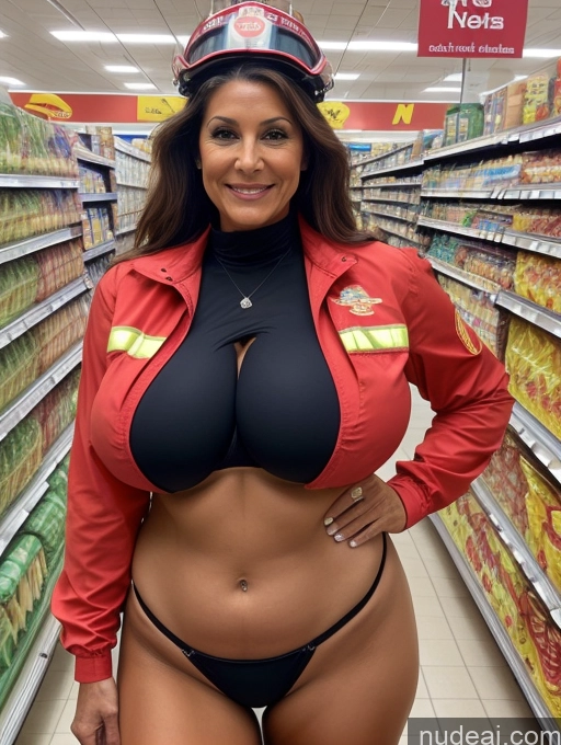 related ai porn images free for Milf One Busty Huge Boobs Tanned Skin 60s Native American Grocery Front View Firefighter Microkini Thong