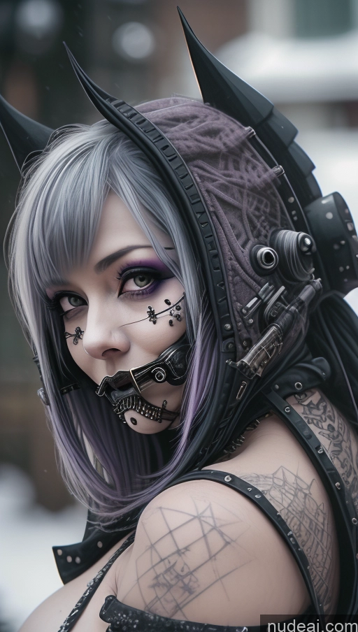 related ai porn images free for Laughing Nigerian Close-up View Snow Milf Gothic Punk Girl Purple Hair Busty Perfect Boobs Steampunk Nude