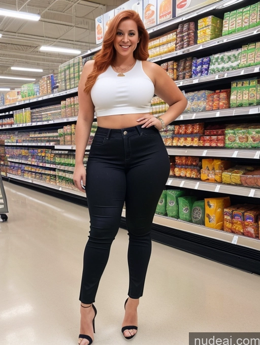 related ai porn images free for Big Ass Chubby Long Legs Tall Ginger Grocery High Heels Crop Top