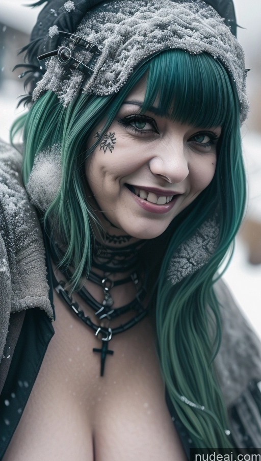 related ai porn images free for Milf Polynesian Snow Nude Green Hair Laughing Busty Perfect Boobs Gothic Punk Girl Close-up View Woman Open Forward