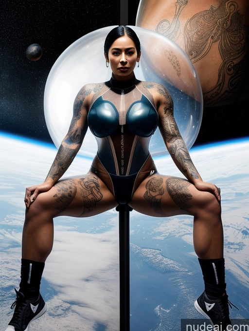 related ai porn images free for Transparent Spreading Legs Front View One 30s Athlete Tattoos Perfect Body Huge Boobs Black Hair Indonesian Space Suit