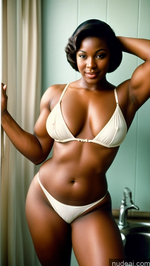 related ai porn images free for Bodybuilder One Muscular Dark Skin Short Hair African Vintage Nude Big Ass Maid 60s 70s Chubby Fat Perfect Boobs Big Hips