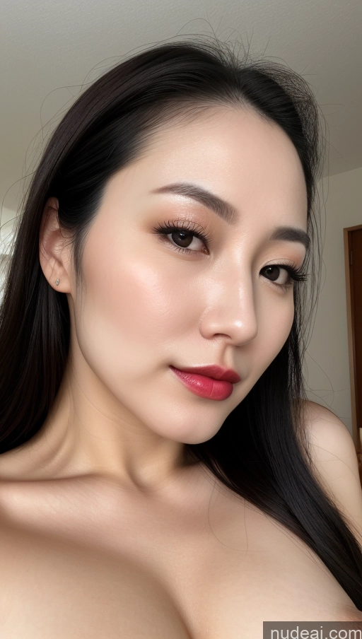 related ai porn images free for Woman One Korean Close-up View Slicked 30s Huge Boobs Beautiful Lipstick Fairer Skin Detailed Black Hair