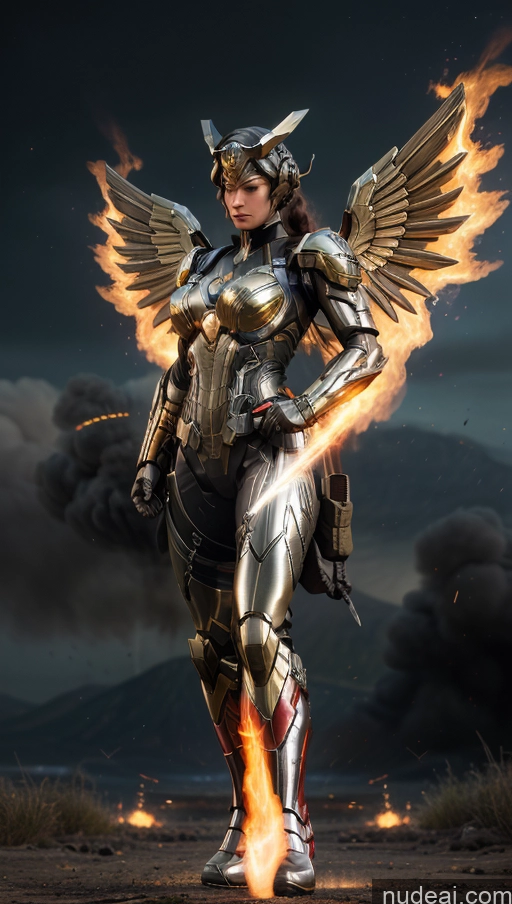 related ai porn images free for Muscular Abs Perfect Boobs Powering Up Superhero Military Superheroine Several Dynamic View Heat Vision SSS: A-Mecha Musume A素体机娘 Has Wings Battlefield