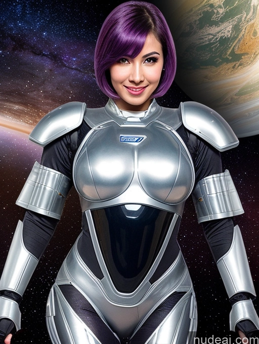 related ai porn images free for 30s Space Suit Sci-fi Armor Perfect Boobs Small Tits Perfect Body Serious Bobcut On Back Cyborg Transparent Ahegao Happy Purple Hair Arabic Front View