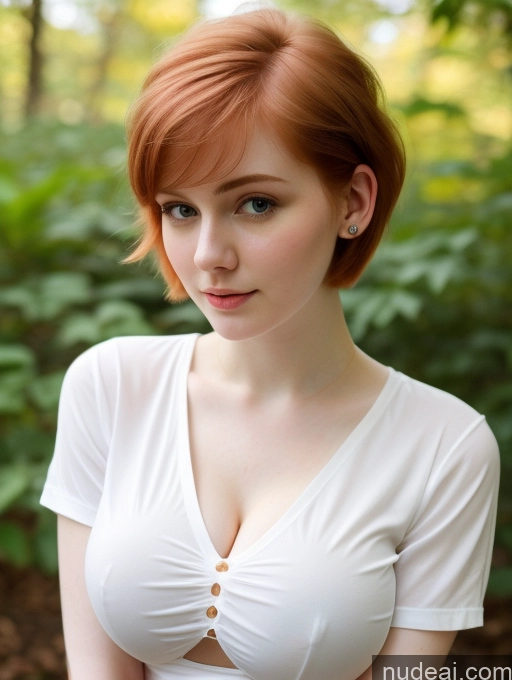 related ai porn images free for Busty Perfect Boobs Beautiful Fairer Skin Thick 18 Ginger Pixie Russian Close-up View Shirt