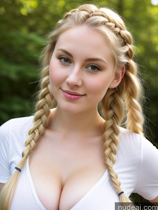 related ai porn images free for Busty Perfect Boobs Beautiful Fairer Skin Thick 18 Russian Close-up View Shirt Blonde Braided