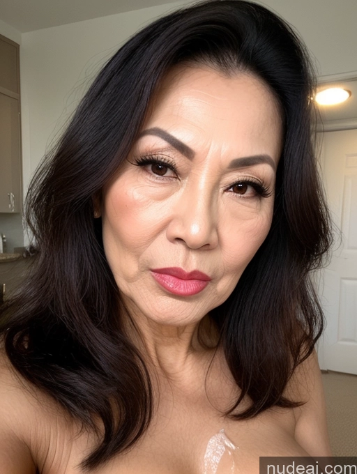 related ai porn images free for Beautiful Lipstick Long Hair Pouting Lips Cumshot 70s Asian Milf Sexy Face