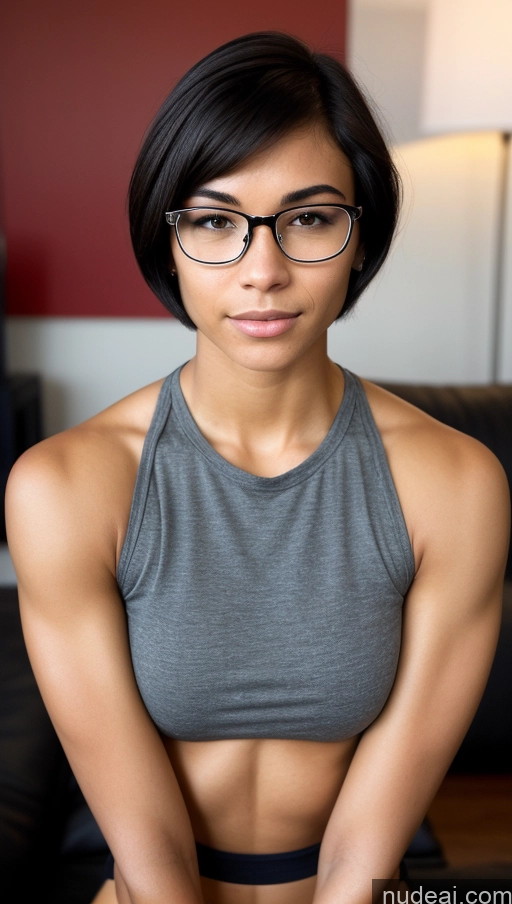 related ai porn images free for One Beautiful 18 Sexy Face Black Hair Short Hair Latina Skin Detail (beta) Athlete Muscular Party Close-up View Glasses Casual Serious