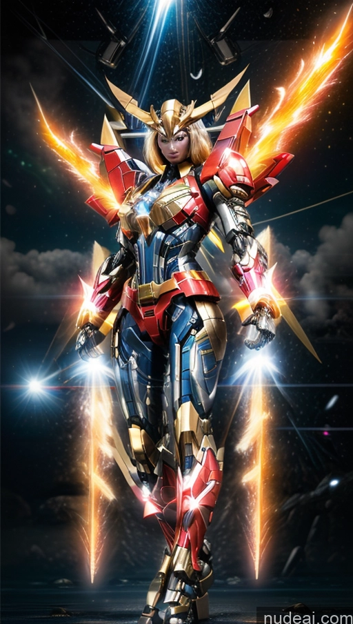 ai nude image of a close up of a person in a suit with a sword pics of Busty Muscular Abs Several SuperMecha: A-Mecha Musume A素体机娘 Captain Marvel Powering Up Cyborg Has Wings Dynamic View Heat Vision Science Fiction Style SSS: A-Mecha Musume A素体机娘 Shower