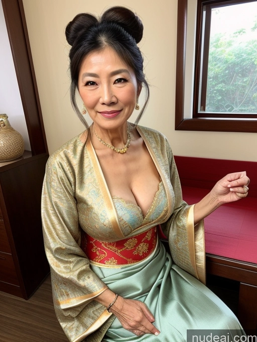 related ai porn images free for Milf Beautiful Skinny Hair Bun 60s Asian Cleavage Traditional