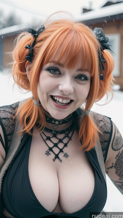 related ai porn images free for Busty Perfect Boobs Chubby Laughing Ginger Ethiopian Snow Close-up View AliceDV Gothic Punk Girl Milf