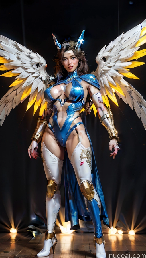 related ai porn images free for Several Israel Powering Up Superhero Jewish Busty Abs Bodybuilder Muscular Science Fiction Style Has Wings SSS: A-Mecha Musume A素体机娘