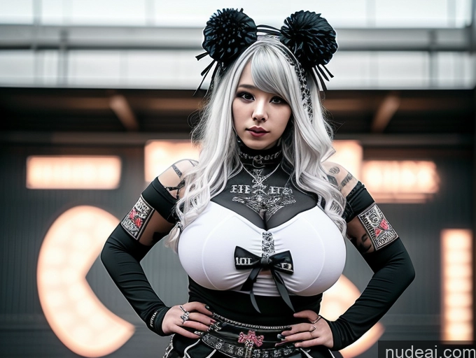 related ai porn images free for Milf Two Huge Boobs Big Ass Big Hips 18 White Hair Korean Cheerleader Gothic Punk Girl