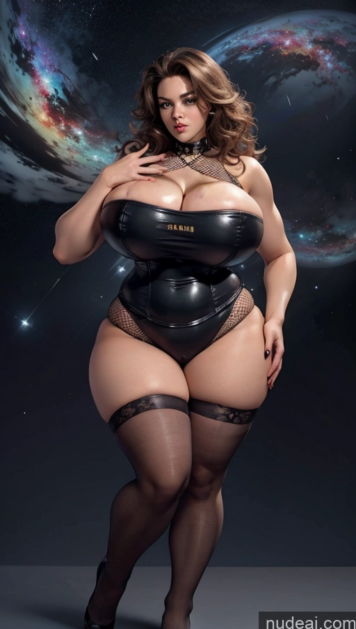 ai nude image of a woman in a black leather bodysuit posing for a picture pics of Beautiful Big Ass Big Hips Tall Perfect Body Tanned Skin Afingering Buxomy 30s Black Hair Brazilian Dark Lighting Detailed EdgCorset Stargazing Fishnet Miss Universe Model Huge Boobs Small Tits Fat Skinny FairArguementBut