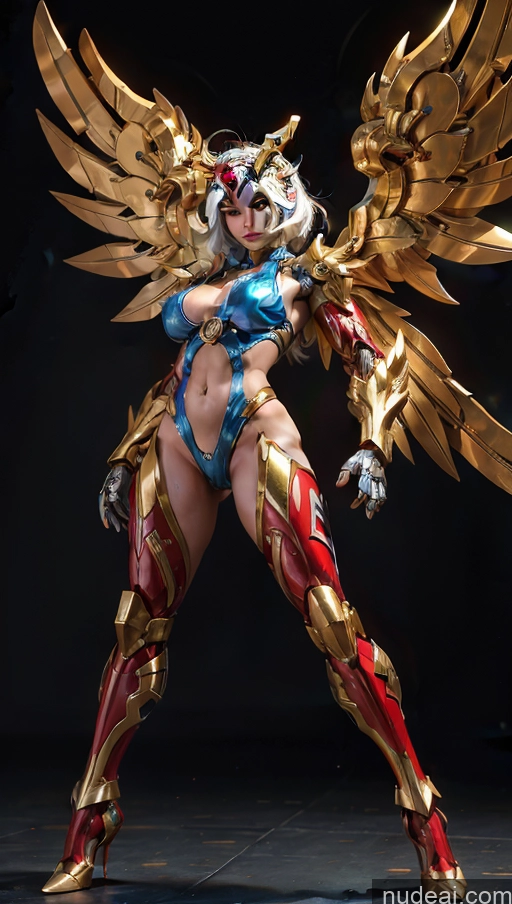 related ai porn images free for Bodybuilder Busty Several Muscular Abs Science Fiction Style Powering Up Superhero Persian Has Wings Dynamic View Heat Vision SSS: A-Mecha Musume A素体机娘