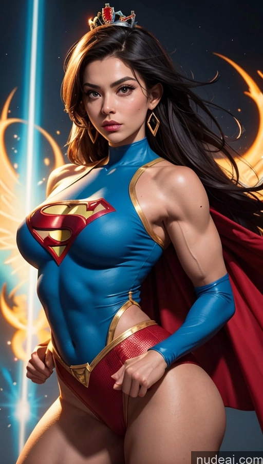 related ai porn images free for Bodybuilder Several Busty Persian Superhero Regal Powering Up