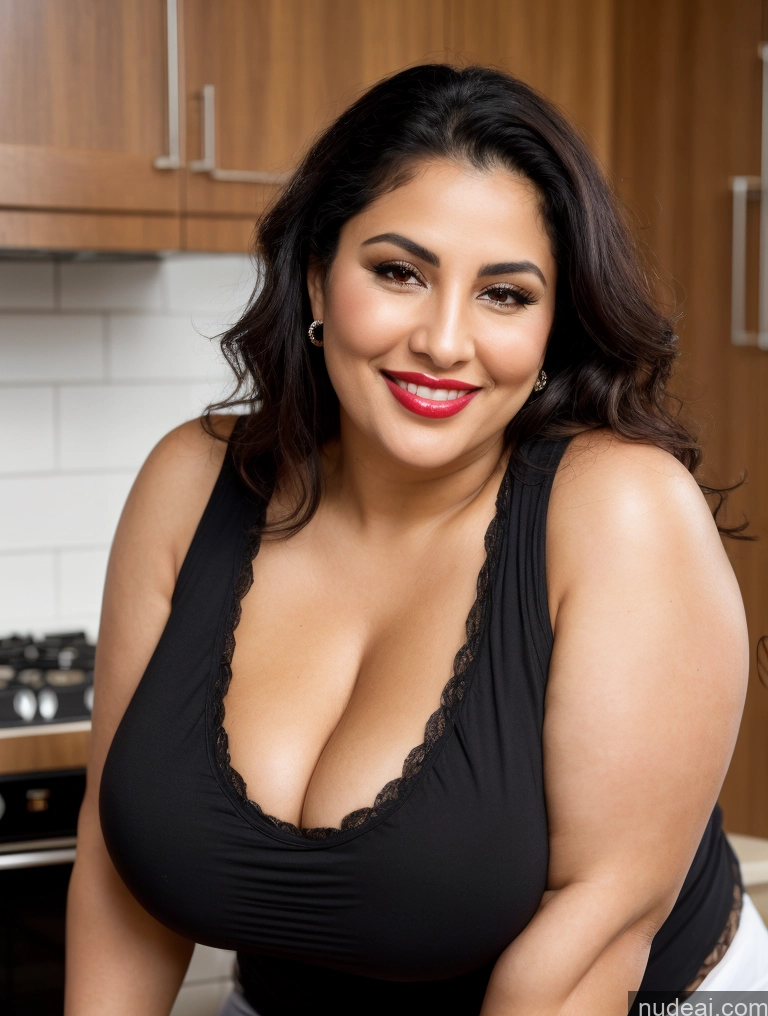 related ai porn images free for Huge Boobs One Perfect Boobs Beautiful Lipstick Big Ass Big Hips Perfect Body Chubby Thick 30s Happy Seductive Black Hair Messy Arabic Skin Detail (beta) Close-up View Kitchen Casual Tank Top Detailed Milf