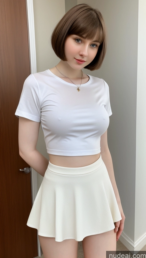 related ai porn images free for Beautiful Big Hips Short Hair Fairer Skin 18 Brunette Russian Skinny Small Tits Mini Skirt Shirt