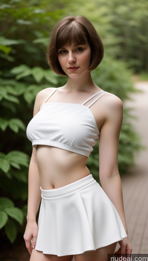 related ai porn images free for Beautiful Big Hips Short Hair Fairer Skin 18 Brunette Russian Skinny Small Tits Micro Skirt Crop Top