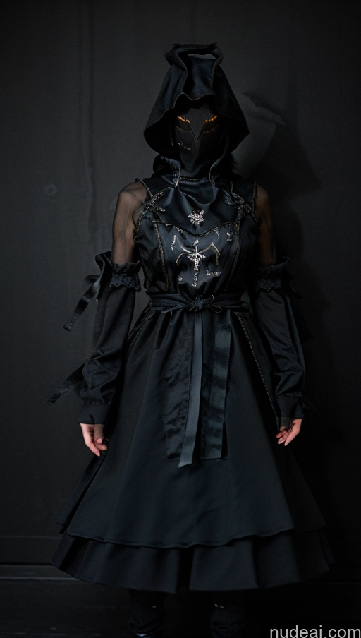 Urban Samurai V1 New Chinese-style Clothing Cultist Hood