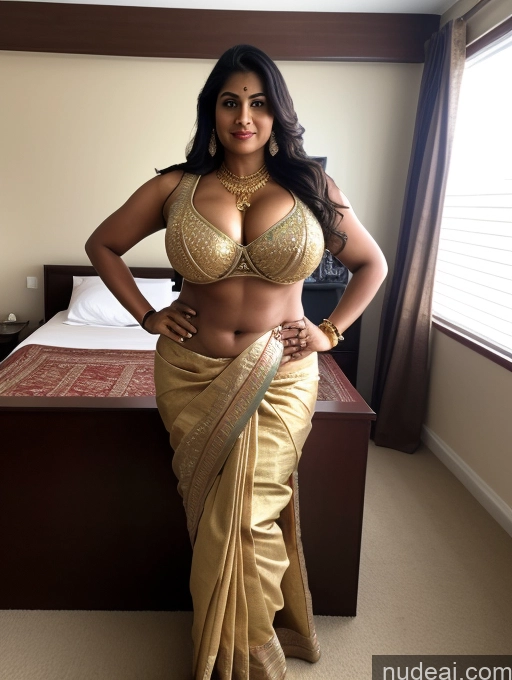 related ai porn images free for Huge Boobs Thick Big Ass Abs Big Hips Tall 30s Serious Indian Sari Bedroom Cleavage Gold Jewelry Jewelry