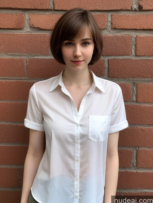 related ai porn images free for One Small Tits Beautiful Skinny Short Hair Fairer Skin 18 Brunette Russian Close-up View Shirt