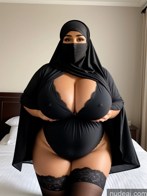 related ai porn images free for Woman One Busty Huge Boobs Perfect Boobs Beautiful Big Ass Thick Perfect Body Big Hips Black Hair Long Hair Arabic Bedroom Niqab