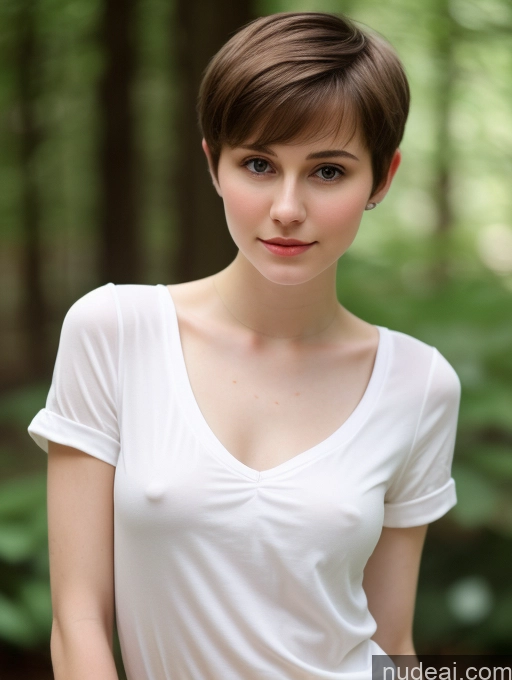 related ai porn images free for Small Tits Beautiful Skinny Fairer Skin 18 Brunette Russian Close-up View Shirt Pixie