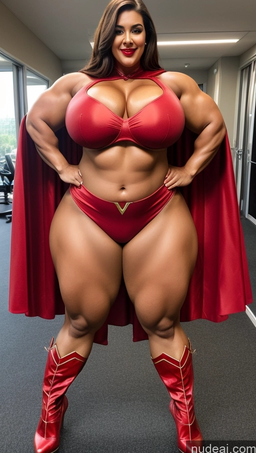 related ai porn images free for Huge Boobs Lipstick Big Ass Abs Chubby Muscular Long Hair Superhero