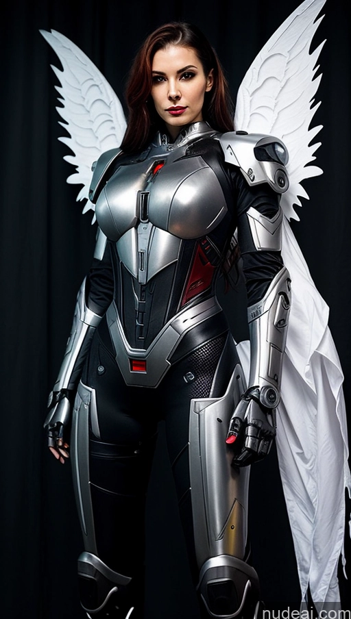 related ai porn images free for Vampire Abs Mech Suit Science Fiction Style Angel Cyborg