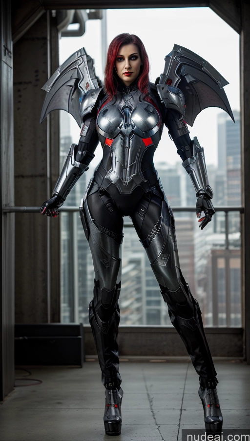 related ai porn images free for Vampire Abs Mech Suit Science Fiction Style Cyborg Has Wings