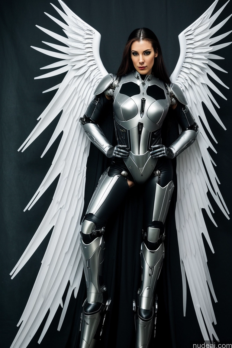 related ai porn images free for Cyborg Abs Angel Mech Suit Vampire Science Fiction Style