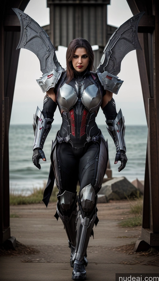 related ai porn images free for Vampire Has Wings Mech Suit Sci-fi Armor Muscular Abs Bodybuilder