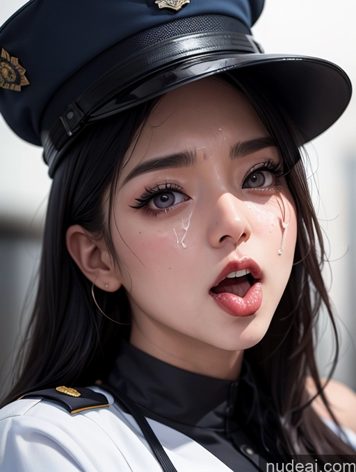 related ai porn images free for Korean Perfect Boobs Police Cumshot Ahegao