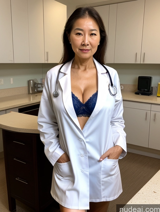 related ai porn images free for Perfect Boobs Perfect Body Ponytail Chinese Doctor Lab Coat Cleavage Partially Nude Detailed Sexy Face Two 80s Sorority