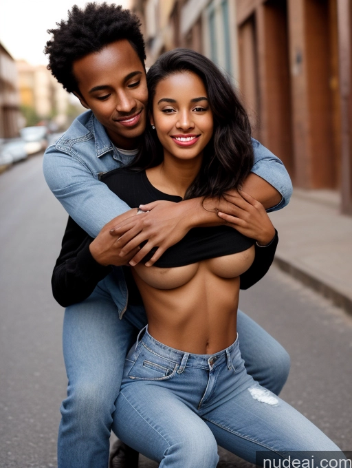 related ai porn images free for Perfect Boobs Beautiful Lipstick Skinny Perfect Body Pubic Hair 18 On Back Abs Thick Straight Black Hair Ethiopian Tanned Skin Small Ass Woman + Man Two Carry On Back Hug From Behind Jeans Street Small Tits