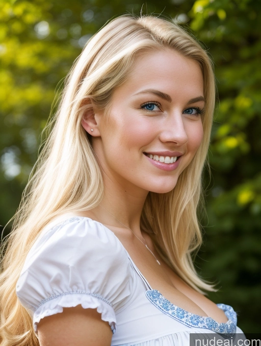 related ai porn images free for Huge Boobs Perfect Body 18 Happy Sexy Face Blonde Scandinavian Dirndl Medieval Cleavage Bright Lighting Side View