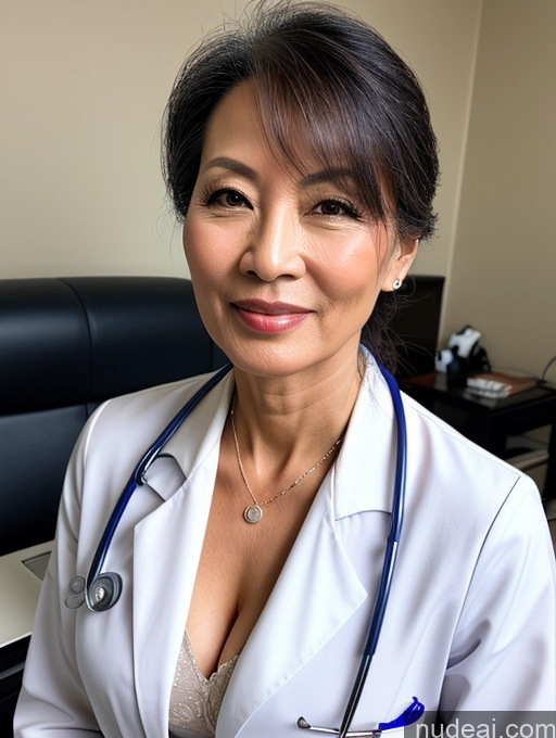 related ai porn images free for Woman 60s Asian Doctor Cleavage Detailed Sexy Face