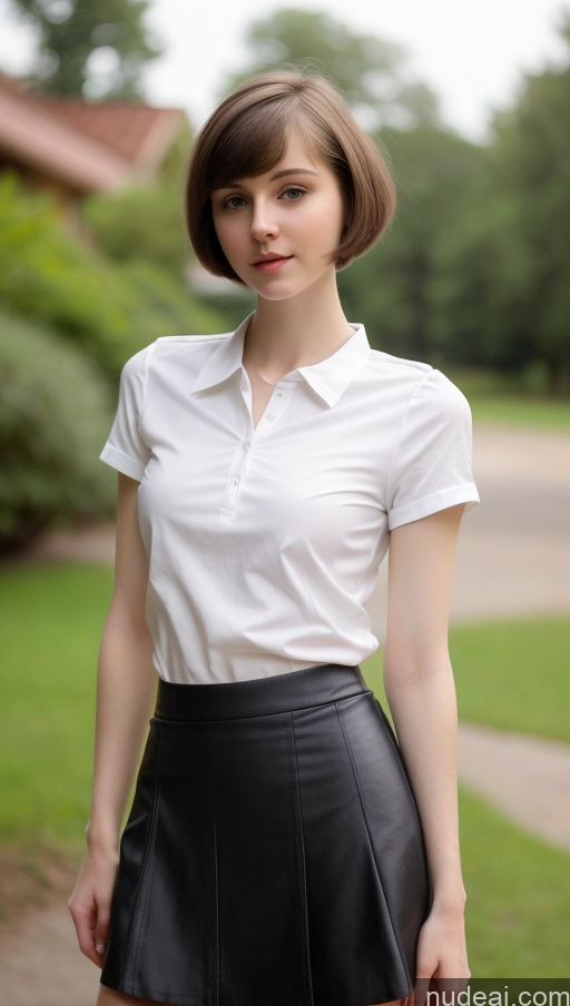 related ai porn images free for Small Tits Beautiful Skinny Small Ass Fairer Skin 18 Brunette Short Hair Russian Detailed Shirt Micro Skirt