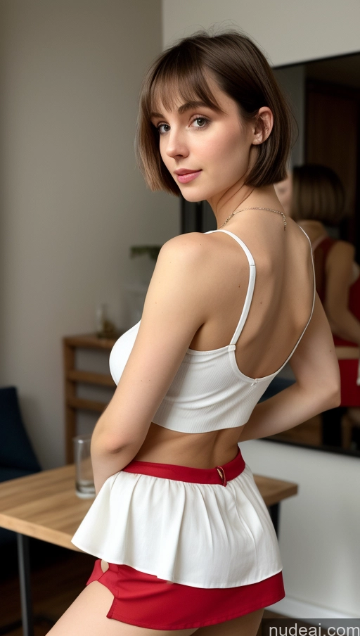 related ai porn images free for Small Tits Beautiful Small Ass Skinny Short Hair Fairer Skin 18 Brunette Russian Party Blouse Mini Skirt Detailed Tank Top