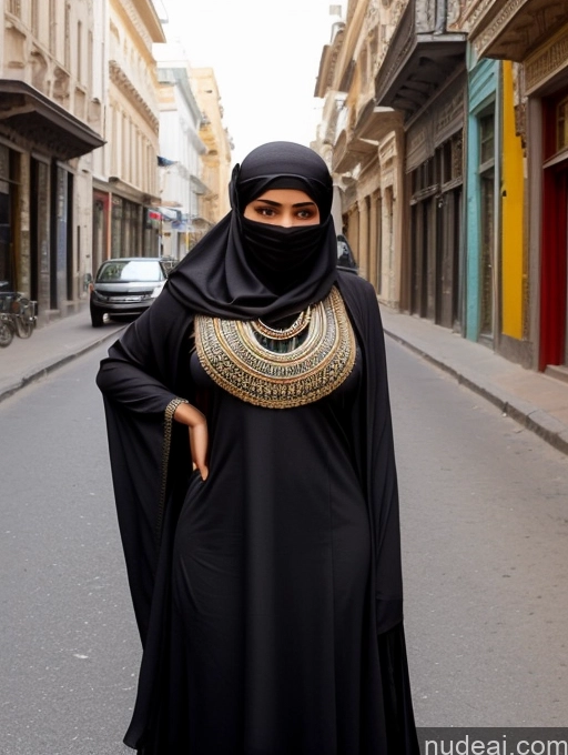 related ai porn images free for Busty Perfect Boobs Beautiful Perfect Body Dark Skin Long Hair Egyptian Soft + Warm Street Front View Boots Traditional Niqab