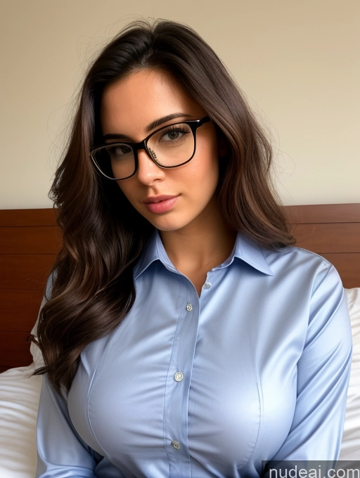 related ai porn images free for Model One Beautiful Glasses 18 Sexy Face Shocked Brunette Long Hair Bedroom Shirt Busty Small Tits Perfect Body