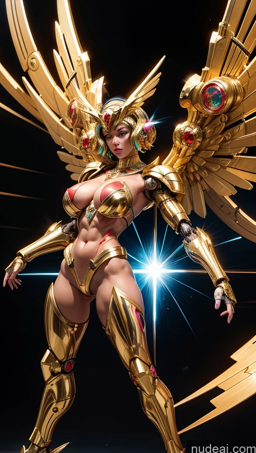 related ai porn images free for Several Bodybuilder Abs Perfect Boobs Egyptian Hawkgirl Regal Powering Up Science Fiction Style SSS: A-Mecha Musume A素体机娘