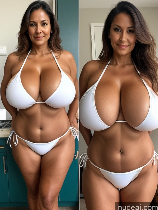 related ai porn images free for Milf One Busty Huge Boobs Tanned Skin 70s Front View Lab Coat Microkini Professor Thong Brazilian