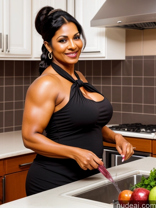 ai nude image of pregnant woman cutting vegetables in kitchen with large sink and stove pics of Busty Perfect Boobs Beautiful Muscular Abs Chubby Perfect Body Milf Dark Skin Fairer Skin 50s Orgasm Sexy Face Black Hair Pigtails Indian 3d Kitchen Wine Detailed Pubic Hair Bows