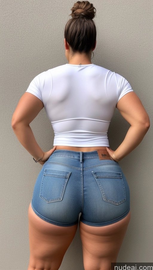 related ai porn images free for Athlete Big Hips Big Ass Jeans Short Shorts